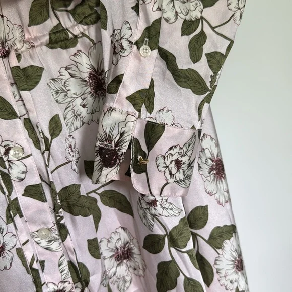 Lauren Ralph Lauren Floral Button-Up Blouse, 2 - Picture 8 of 14